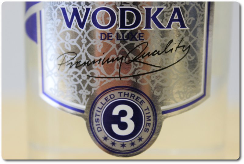 Wodka Zaranoff distilled three times