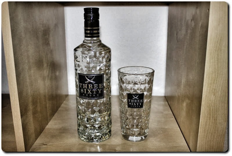 Three Sixty Vodka Glas Regal