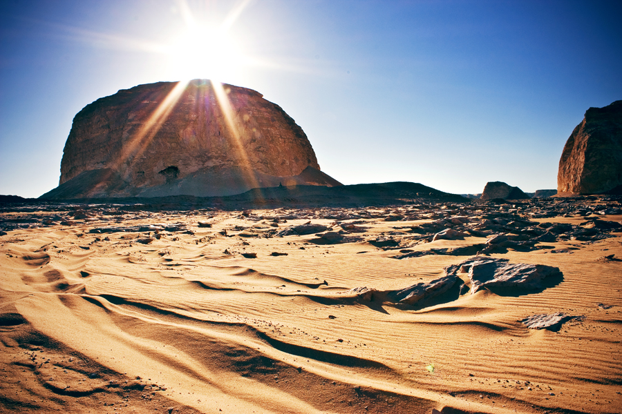 Golden Sand - white Desert